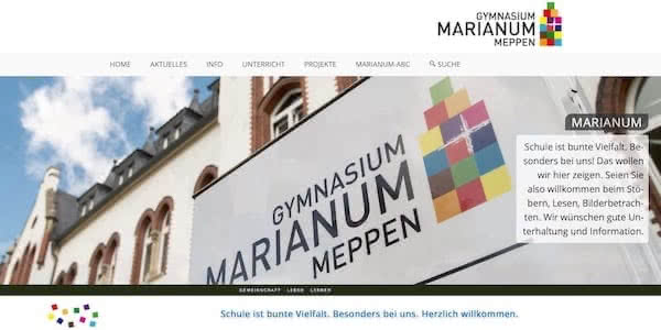 Webseite marianum-meppen.de